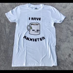 PRICE DROP Women’s White Fun T-Shirt Size Small